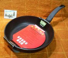 Black Pearl Bratpfanne 24cm Induktion Geschmiedete Aluminium Pfanne Antihaft