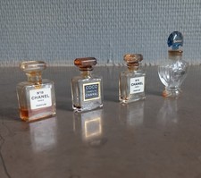 4er Set Vintage Mini Parfum