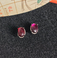 Natur Purpurgranat Granat oval