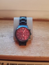 Fossil Herrenarmbanduhr blau FS 5826