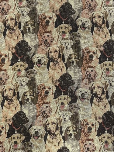 Gobelinstoff dekostoff hunde - dekostoff,