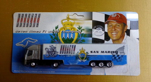 Werbetruck michael schumacher - michael,