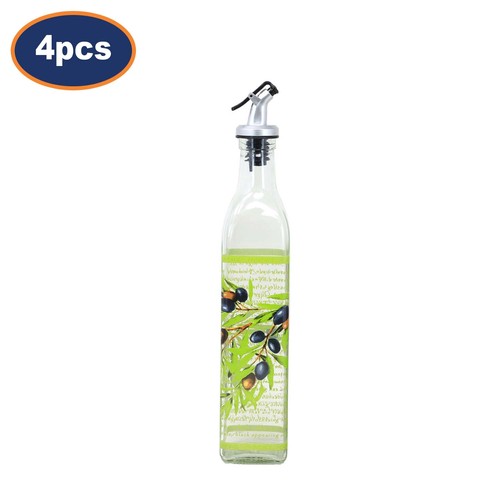 Glas öl essig - essig, flasche