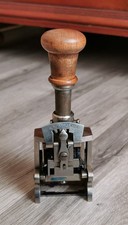 Vintage DDR  Paginierstempel