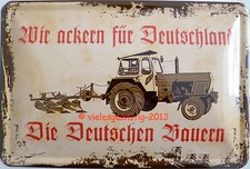 Blechschild 20x30 cm - Wir