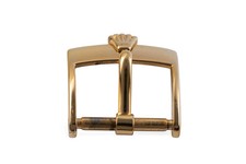 Rolex Dornschließe Stiftschließe Edelstahl vergoldet 14mm