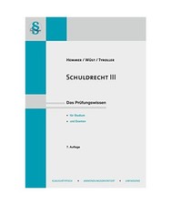Skript Schuldrecht III