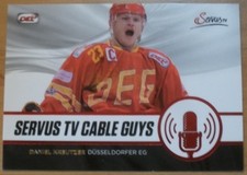 DEL 2013/14 Servus TV Cable Guys Daniel Kreutzer Düsseldorfer EG, Kassel Huskies