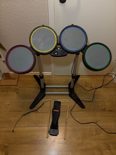 Ps2 ps3 rockband drum - rockband, set