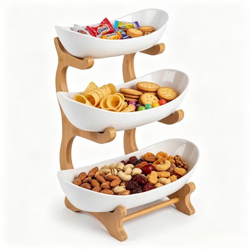 Stufige obstschale - obstschale, &