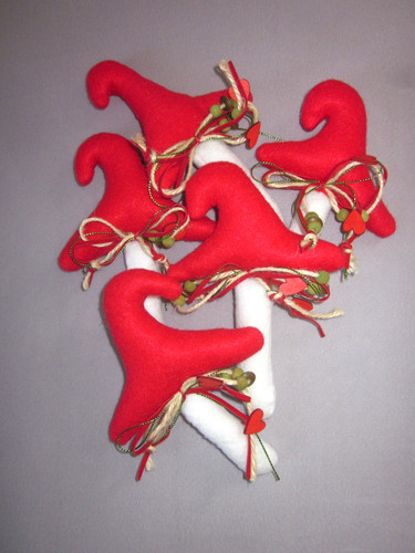 Pilze filz tilda - 5x, filz*tilda