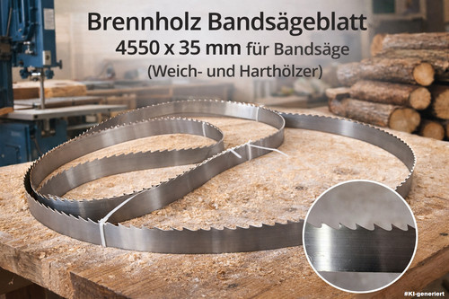 Brennholz bandsägeblatt 4550 - brennholz,