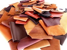 3kg ! Lederreste BRAUN PATCHWORK Lederhaut Blankleder Sattlelleder Fell Kuh Rind