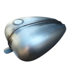 Tank Ribbed Mustang 12 Liter Chopper für Harley Davidson und Custombikes