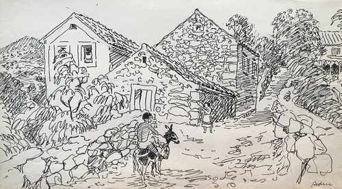 Karl adser 1912 - adser, dorf