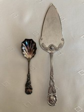 Antik 1 Löffel und 1