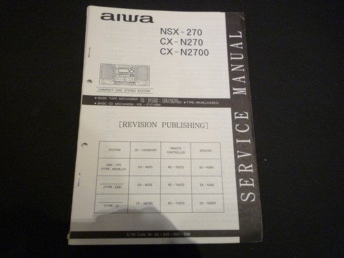 Original service manual - original,