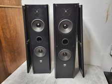 2x Heco Interior Reflex 35H Lautsprecher, Watt 140 4 Ohm, Mitteltöner defekt!!!