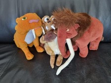 Ice AGE Plüschtiere Trio. Ca