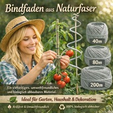Naturfaser Bindfaden 40m 80m