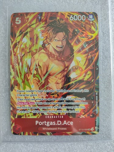 One piece tcg portgas ace - piece,