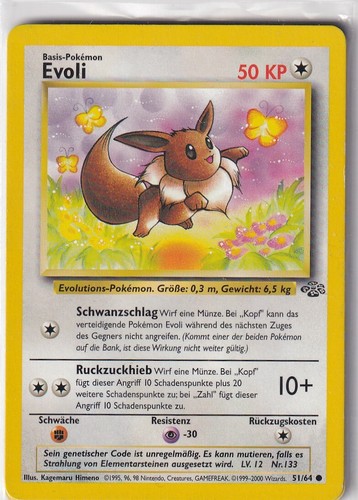Pokemon karte dschungel jungle - karte,