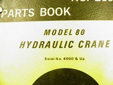 GALION 80 HYDRAULIC CRANE