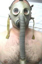 Gasmaske Gummischlauch Filter  Poppers  Prepper  ABC Maske  sehr sehr  ,Klein !!