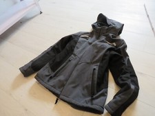 Kübler Workwear Winterjacke Arbeitsjacke schwarz grau Gr. L Softshell Kapuze