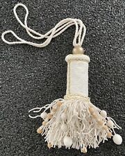 XXL Quaste Bommel Gardinenhalter Raffhalter Vorhänge Halterung 60cm EDEL Kugeln