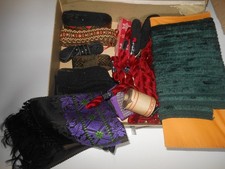 historisches Bänder + Borten + Leinenzwirn  Konvolut + alt antik original