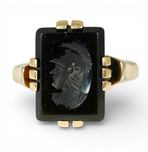 Antique solid 15ct yellow - antique,