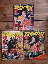rocky Zeitschriften von 1979 (Nr. 1, 8, 10)