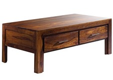 Massivholz Couchtisch 2