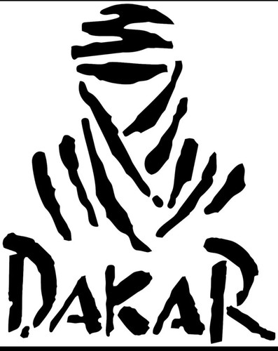Paris dakar vinyl aufkleber - vinyl,