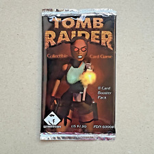 Tomb Raider (1999) Trading Cards Booster Collectible Card Game Lara Croft CCG