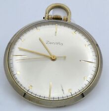 Vintage ZentRa Taschen Uhr Handaufzug / Vergoldet