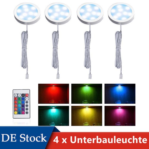 4er set led unterbauleuchte - set,