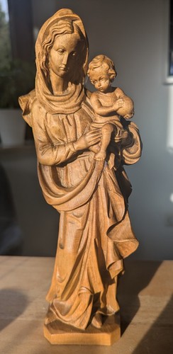 Handgeschnitzt madonna mit - madonna,