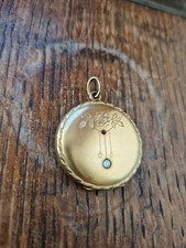 Antikes medaillon jugendstil - medaillon,