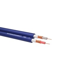 OEHLBACH NF 1 / NF-Audio-Kabel, Meterware Cinchkabel / blau / Nr. 1014 / Neu