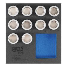 BGS Felgenschloss Werkzeugsatz Set Land Rover Chrom Vanadium Stahl 10-teilig