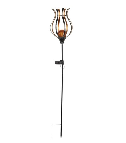 Led solar gartenstecker mit - led,