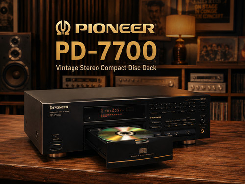 Pioneer 7700 rare - pd-7700, 🌈rare🌈