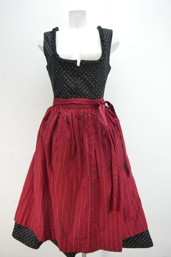 Dirndl baumwolle schwarz echt - dirndl,