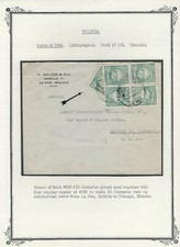 Bolivien 1945 halbieren von - halbieren,