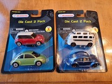 4 Car VW Volkswagen Bus Beatle