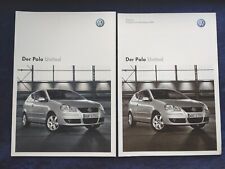 VW Polo 9N United,  Prospekt 10.2008 + Preisliste