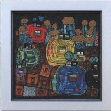 Kunstdruck hundertwasser - kunstdruck,