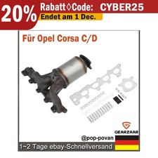Katalysator Krümmerkat Benzin für Opel Corsa C/D X01 S07 Astra H Meriva 00-14